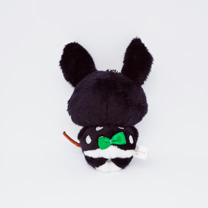 Matagi no Roku-chan Black Plush Keychain (Small) - Matagi no Momiji-chan