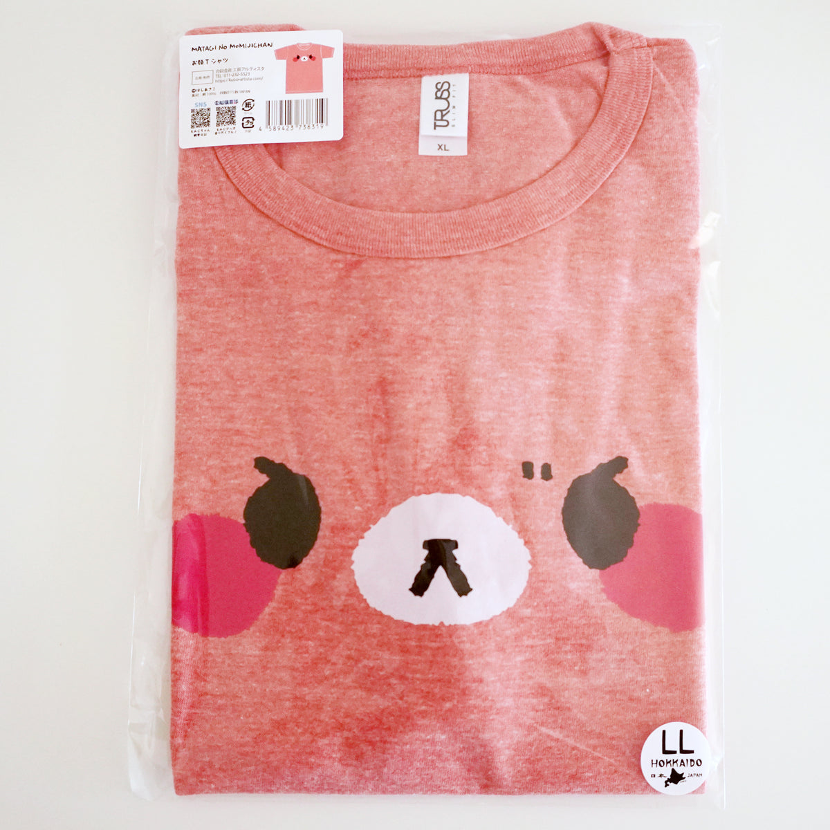 Matagi no Momiji-chan Face T-shirt XL