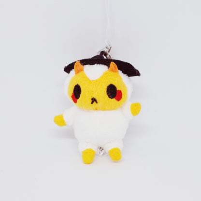 Jingisukan no Jin-kun Plush Keychain with Hokkaido Shaped Carabiner