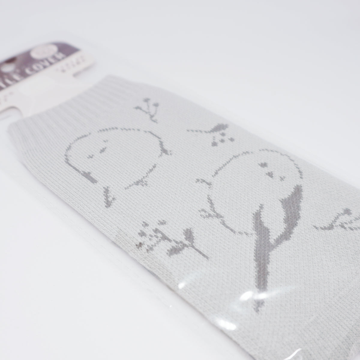 Washable Bottle Cover - Shimaenaga Grey