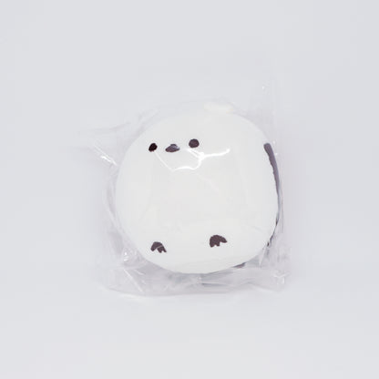Shimaenaga Rolling Round Plush Cushion S - White