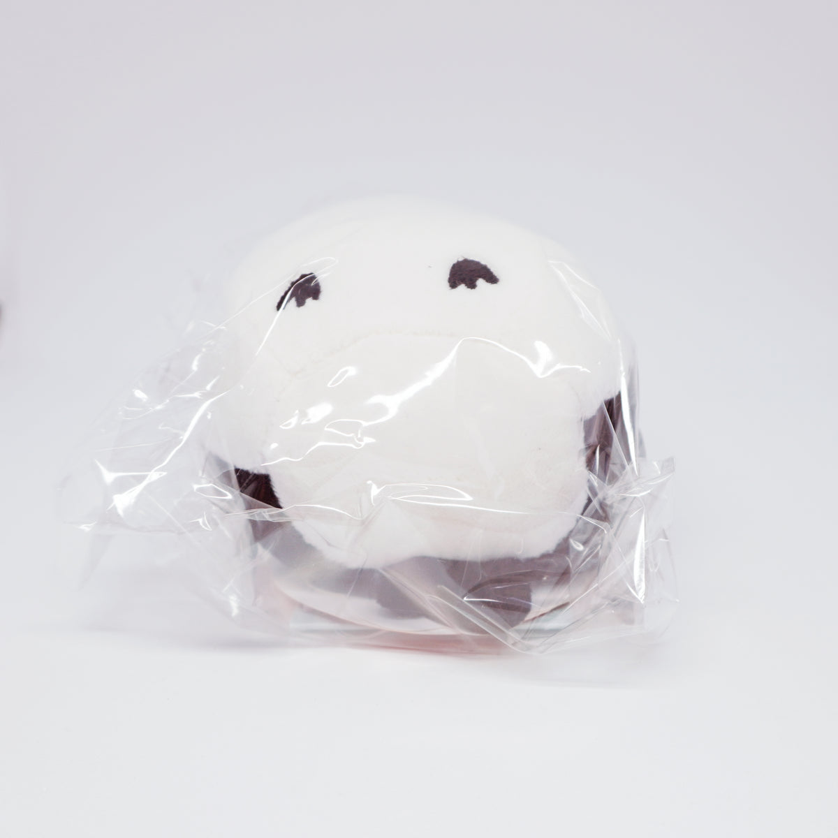 Shimaenaga Rolling Round Plush Cushion S - White