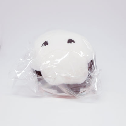 Shimaenaga Rolling Round Plush Cushion S - White