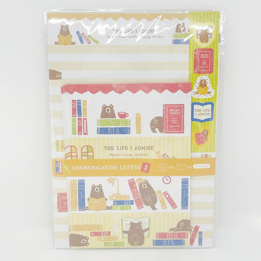 Bears & Books Letter Set