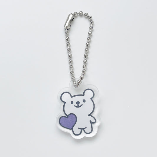 Mary Bear Japan Bear Acrylic Keychain 4cm