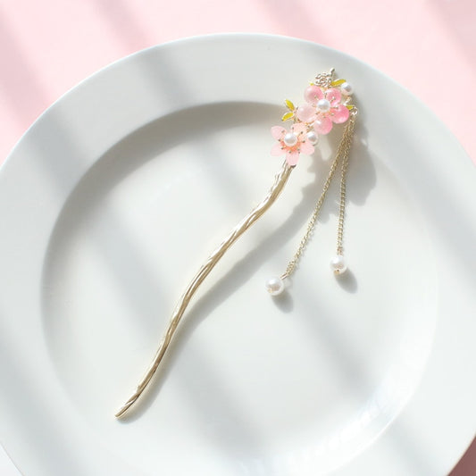 Cherry Blossom Long Hairpin