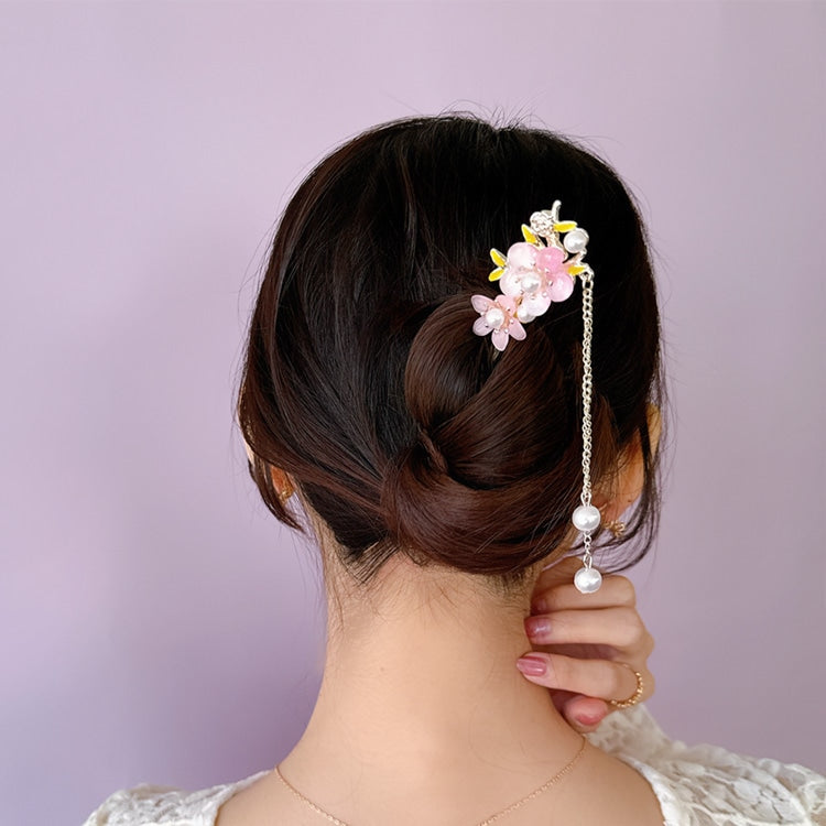 Cherry Blossom Long Hairpin