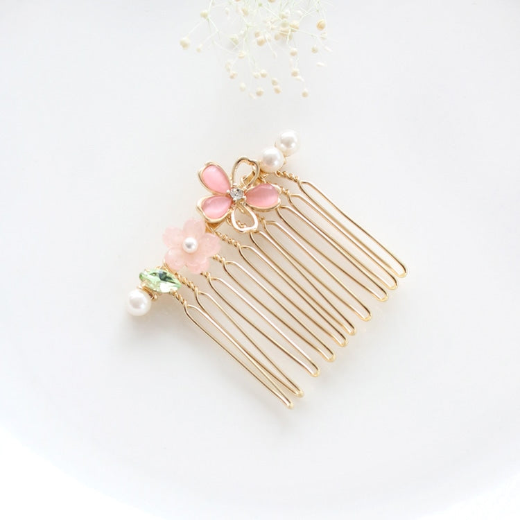 Cherry Blossom Mini French Side Comb