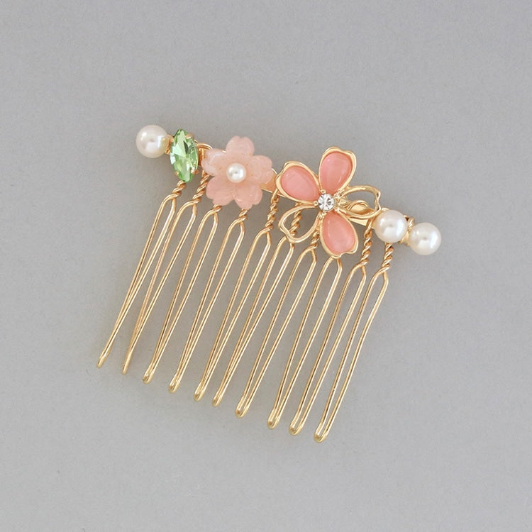 Cherry Blossom Mini French Side Comb