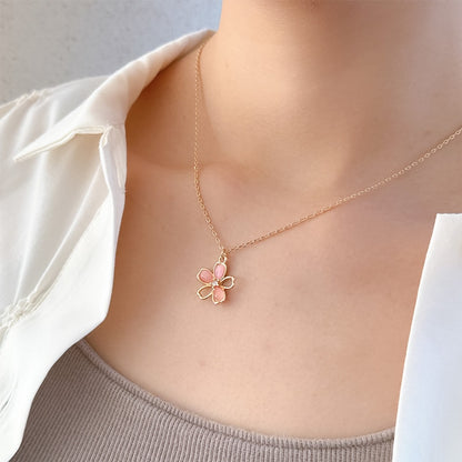 Cherry Blossom Long Necklace
