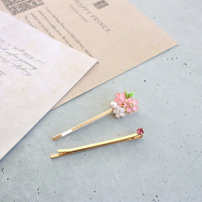 Cherry Blossom Motif Set Pin