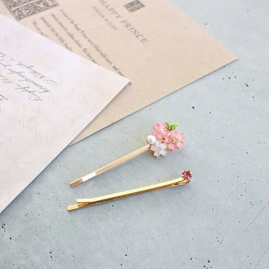 Cherry Blossom Motif Set Pin
