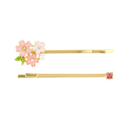Cherry Blossom Motif Set Pin