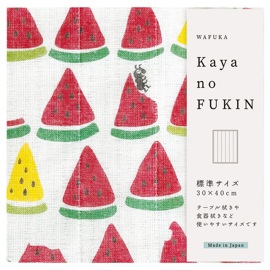 Watermelon Pattern Traditional Dishcloth