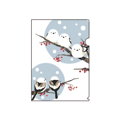Northern Animals Mofumofu Shimaenaga Clear File