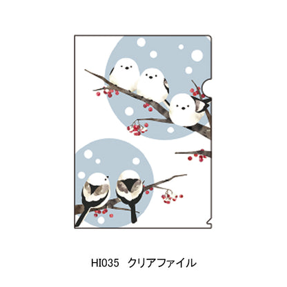 Northern Animals Mofumofu Shimaenaga Clear File