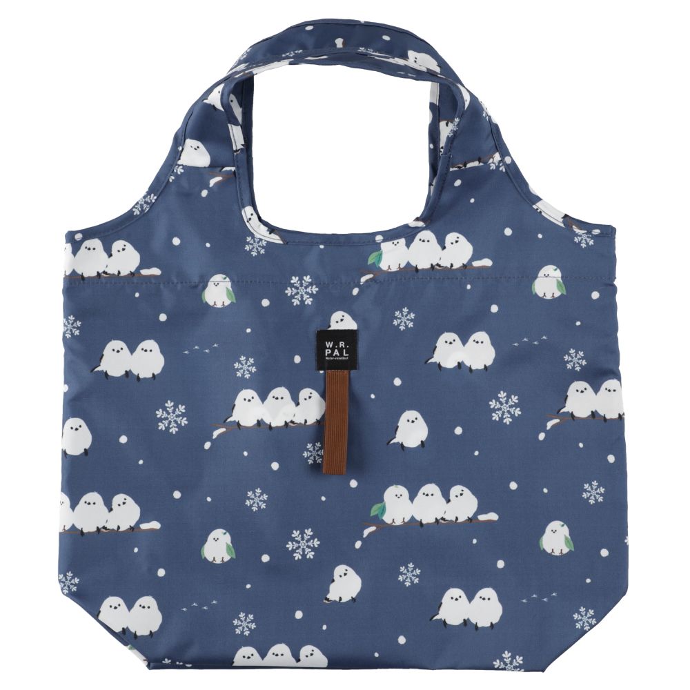 Snow Shimaenaga Eco Shopping Bag with Divider - Navy