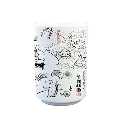 Jingisukan no Jin-kun Cup - Sheep and Animal Caricatures