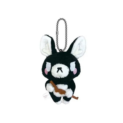 Matagi no Roku-chan Black Plush Keychain (Small) - Matagi no Momiji-chan